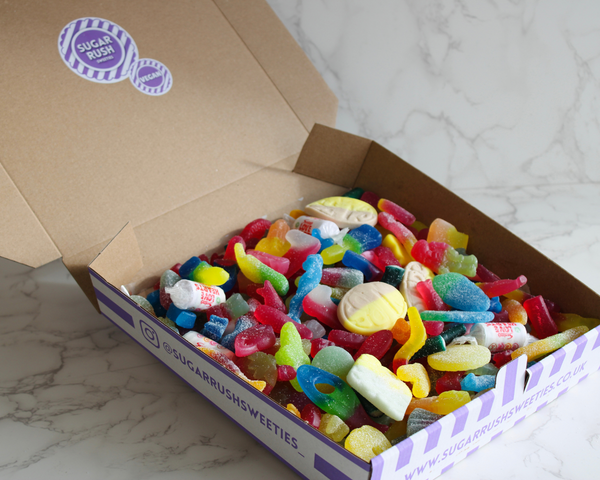 1Kg Vegan Bag | Vegetarian Sweets – Sugar Rush Sweeties