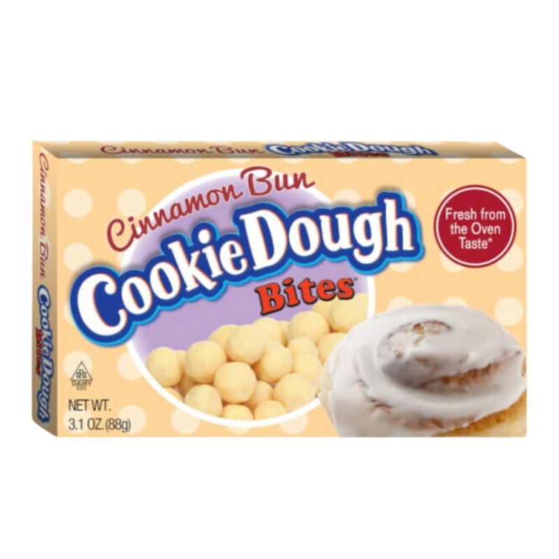 Cinnamon Bun Cookie Dough Bites