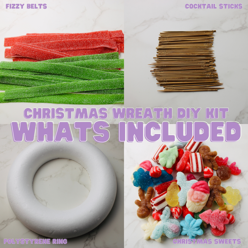 Christmas Sweet Wreath DIY Kit