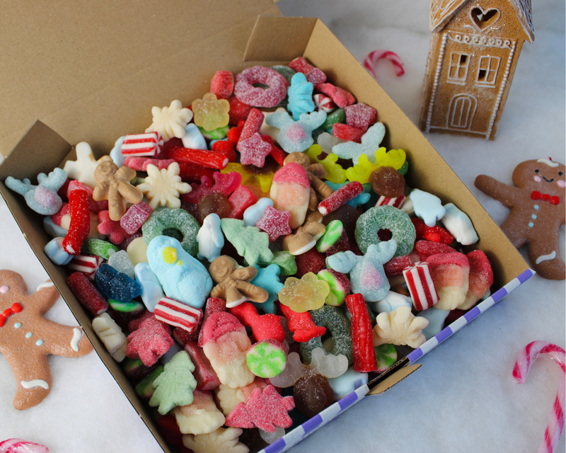 Christmas Sweet Pizza Box