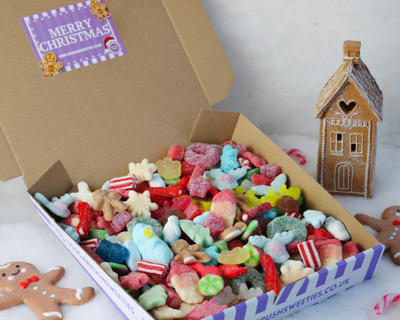 Christmas Sweet Pizza Box